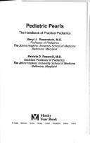 Cover of: Pediatric pearls: the handbook of practical pediatrics
