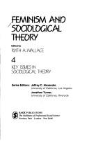Cover of: Feminism and sociological theory
