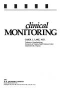 Cover of: Clinical monitoring
