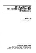 Cover of: Fundamentals of microelectronics processing