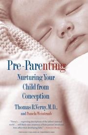Cover of: Pre-Parenting: Nurturing Your Child from Conception