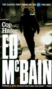 Cop Hater (87th Precinct Mysteries) by Evan Hunter
