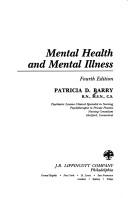 Cover of: Mental health and mental illness