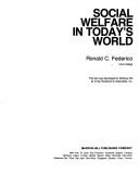 Cover of: Social welfare in today's world by Ronald C. Federico