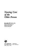 Cover of: Nursing care of the older person