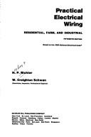 Cover of: Practical electrical wiring by H. P. Richter