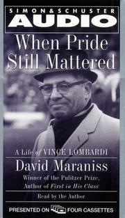 Cover of: When Pride Still Mattered  by David Maraniss