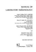 Cover of: Manual of laboratory immunology