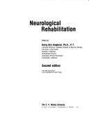 Cover of: Neurological rehabilitation