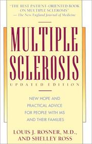 Cover of: Multiple sclerosis by Louis J. Rosner