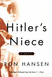 Cover of: Hitler's Niece by Ron Hansen