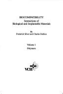 Cover of: Biocompatibility by Frederick H. Silver