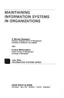 Cover of: Maintaining information systems in organizations