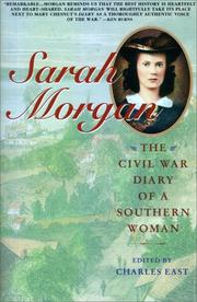 Cover of: Sarah Morgan: The Civil War Diary Of A Southern Woman