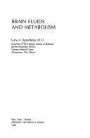 Cover of: Brain fluids and metabolism