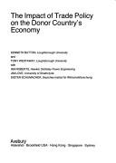 Cover of: The impact of trade policy on the donor country's economy