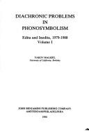 Cover of: Diachronic problems in phonosymbolism