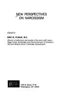Cover of: New perspectives on narcissism