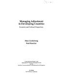 Cover of: Managing adjustment in developing countries | Marc Lindenberg