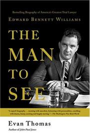 Cover of: The MAN TO SEE by Evan Thomas