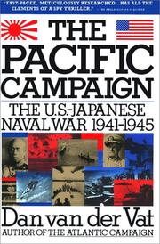 Cover of: Pacific Campaign by Dan van der Vat, Dan van der Vat