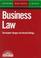 Cover of: Business law