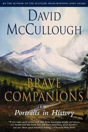 Cover of: Brave Companions by David McCullough
