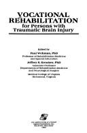 Cover of: Vocational rehabilitation for persons with traumatic brain injury