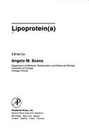 Cover of: Lipoprotein (a) | 