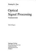 Cover of: Optical signal processing: fundamentals