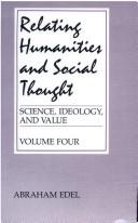 Cover of: Relating humanities and social thought