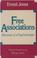 Cover of: Free associations