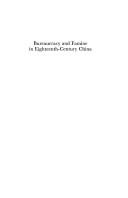 Cover of: Bureaucracy and famine in eighteenth-century China