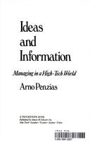 Cover of: Ideas and information by Arno A. Penzias