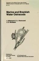 Marine and brackish water ostracods (superfamilies Cypridacea and Cytheracea) by J. Athersuch