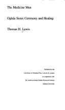 Cover of: The medicine men by Thomas H. Lewis anthropologist, Thomas H. Lewis