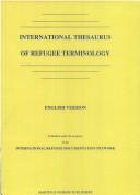 Cover of: International thesaurus of refugee terminology
