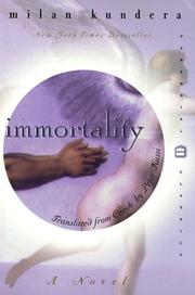 Cover of: Immortality (Perennial Classics) by Milan Kundera