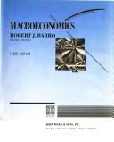 Macroeconomics by Barro, Robert J.