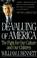 Cover of: De-Valuing Of America