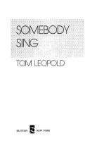 Cover of: Somebody sing