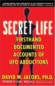 Cover of: Secret Life by David M. Jacobs