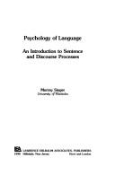 Psychology of language by Murray Singer