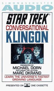 Cover of: Star Trek Conversational Klingon