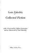 Cover of: Collected fiction