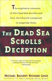 Cover of: Dead Sea Scrolls Deception by Michael Baigent