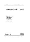 Cover of: Vascular brain stem diseases