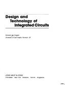 Cover of: Design and technology of integrated circuits by Donard De Cogan