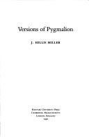 Cover of: Versions of Pygmalion