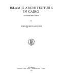 Cover of: Islamic architecture in Cairo by Doris Behrens-Abouseif